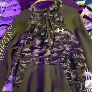 Women’s Under Amour camo hoodie